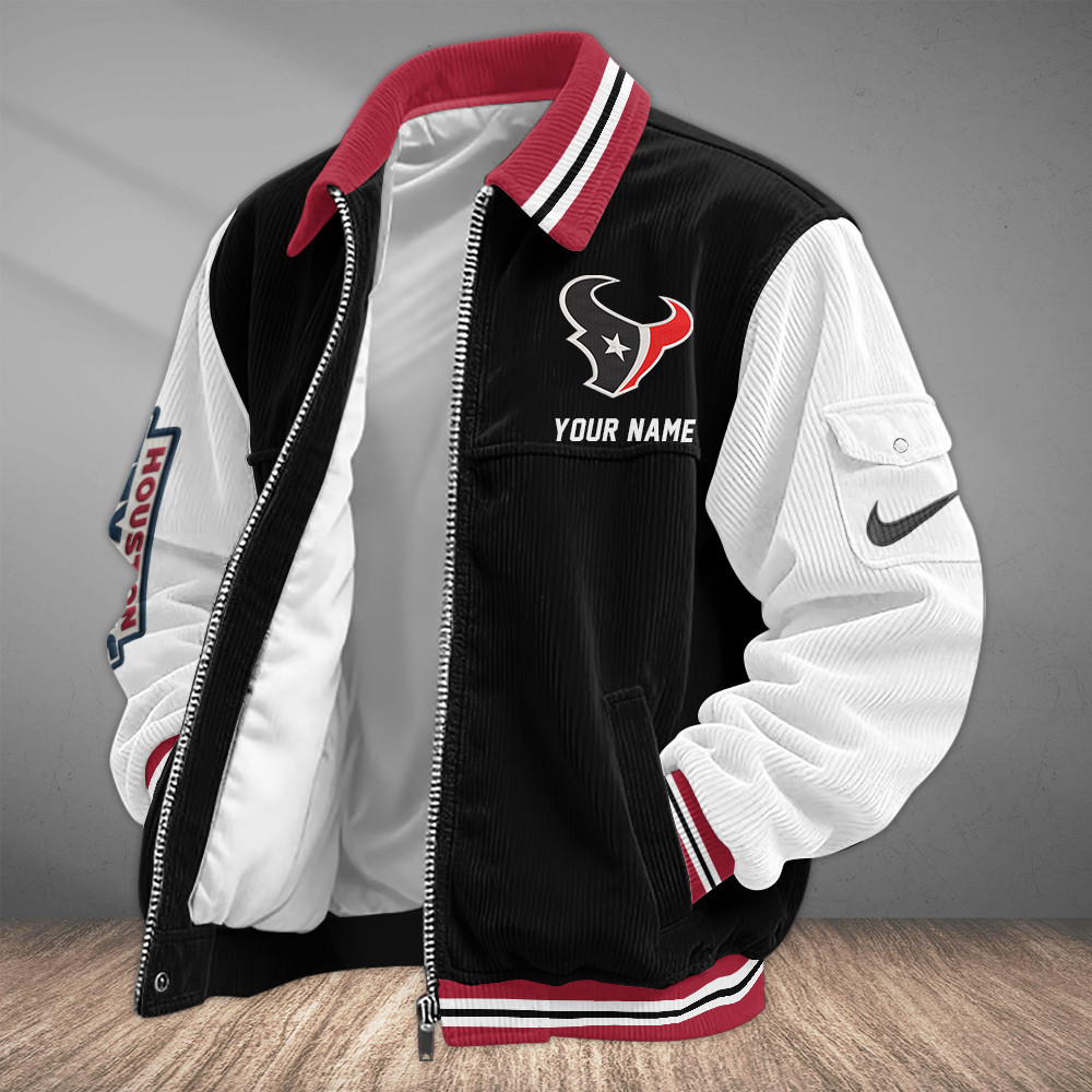 Houston Texans Touchdown Classic Varsity Jacket PFC5ZN