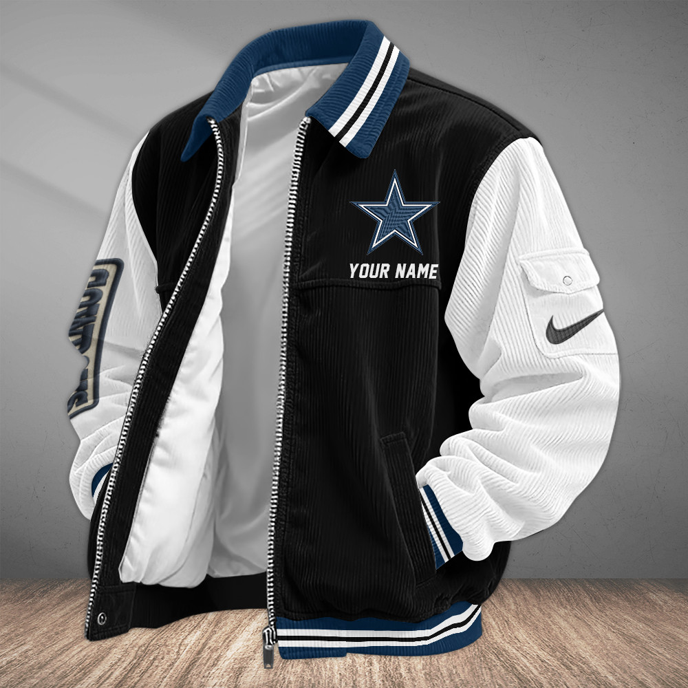 Dallas Cowboys Touchdown Classic Varsity Jacket P5SXBT