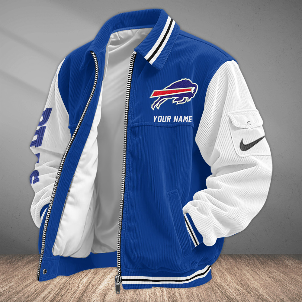 Buffalo Bills Touchdown Classic Varsity Jacket P2H4N5