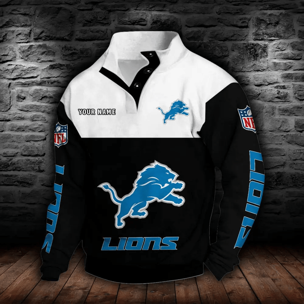 Detroit Lions NFL Sports Sweatshirt Colorful PYGRLT
