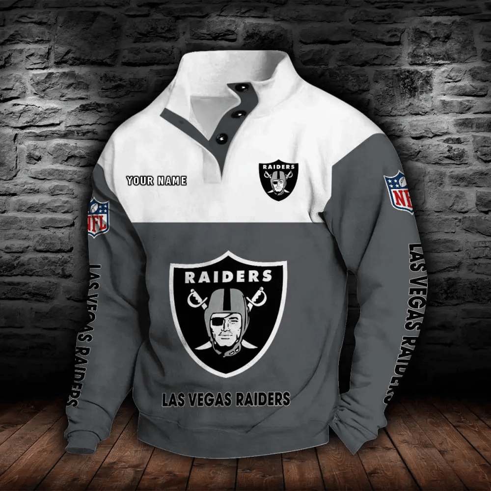 Las Vegas Raiders NFL Sports Sweatshirt Colorful PG92Y9