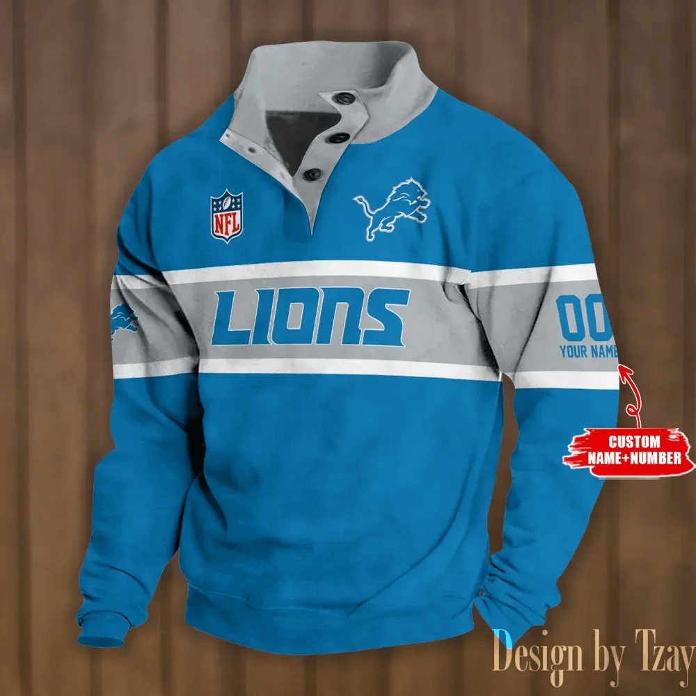 Detroit Lions NFL Double Hoodies DV8 PVX6GV