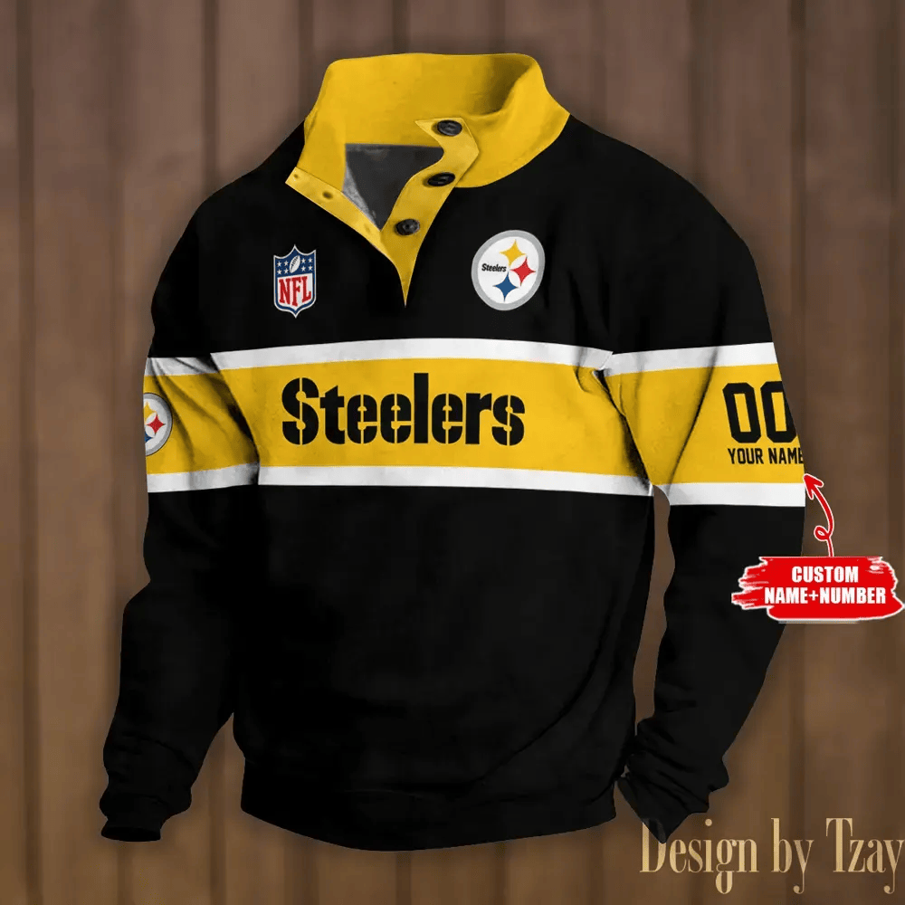 Pittsburgh Steelers NFL Double Hoodies DV8 PVLA3H