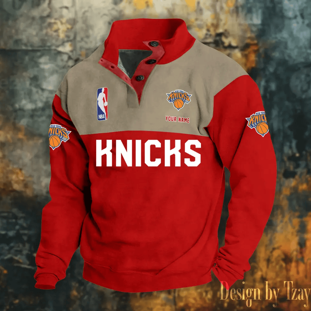 New York Knicks NBA Double Hoodie DV9 P3ZEAH