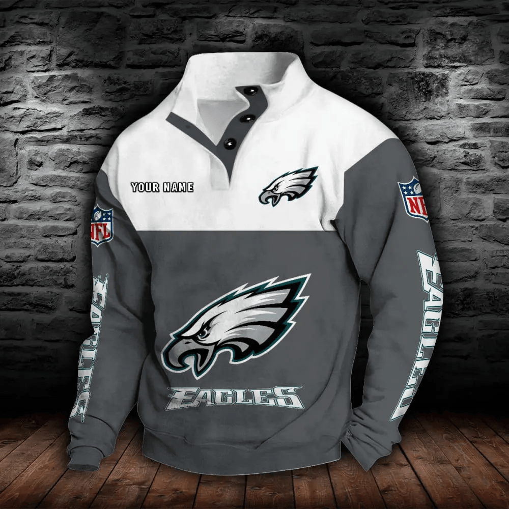 Philadelphia Eagles NFL Sports Sweatshirt Colorful PVL4WB
