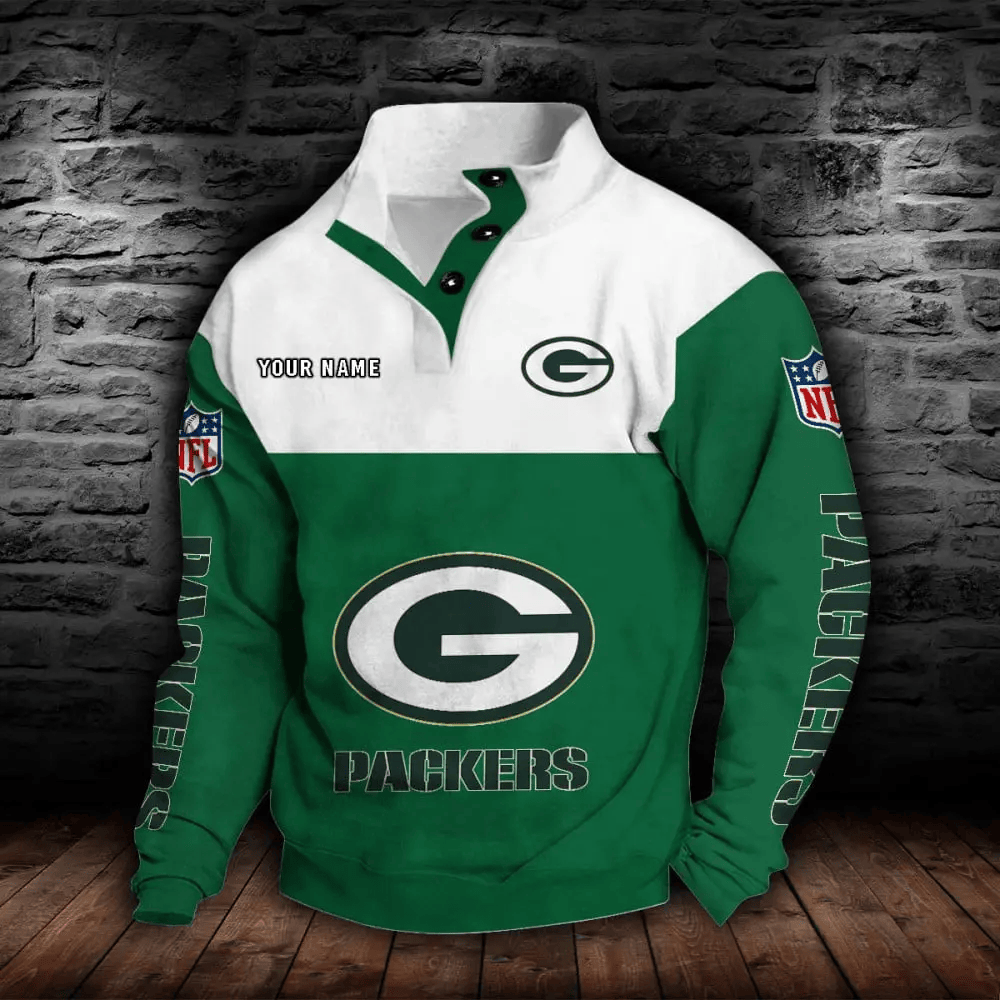 Green Bay Packers NFL Sports Sweatshirt Colorful P5R6QW