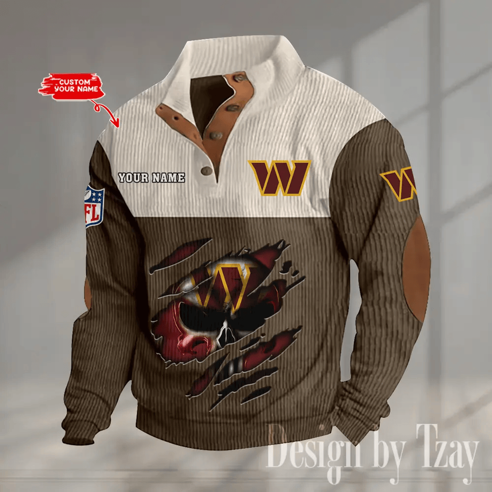 Washington Commanders Double Stand Collar Sport Hoodie PZ9YEG