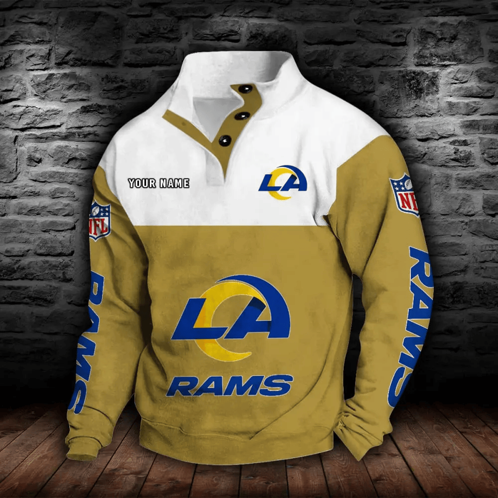 Los Angeles Rams NFL Sports Sweatshirt Colorful P6HFVU