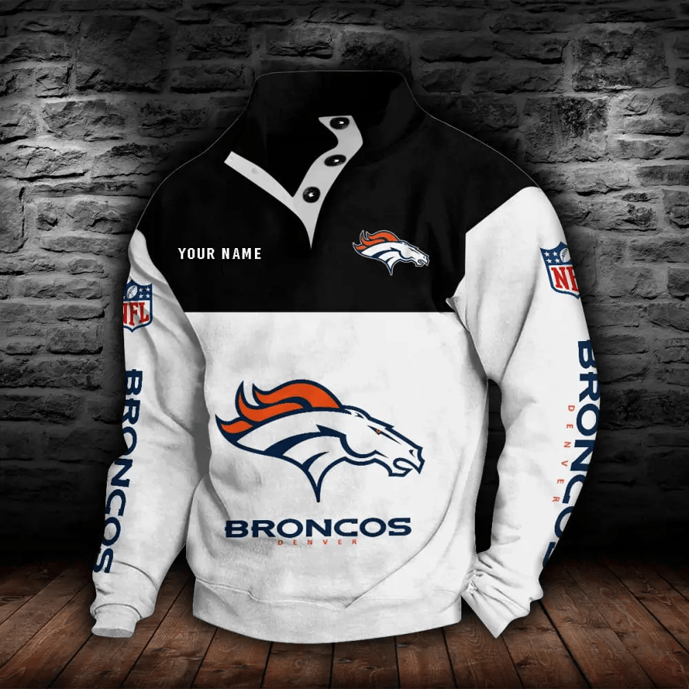 Denver Broncos NFL Sports Sweatshirt Colorful PGA84B