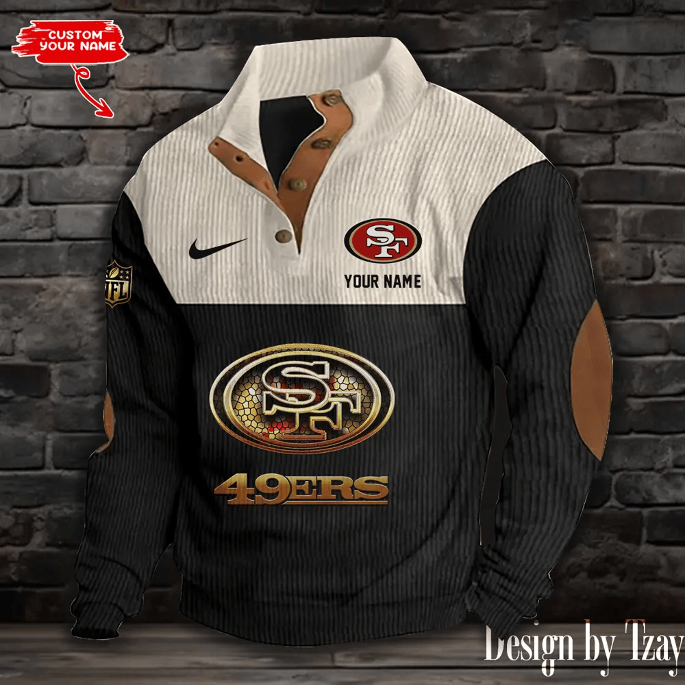 San Francisco 49ers Sports Print Sweatshirt PS4XF8