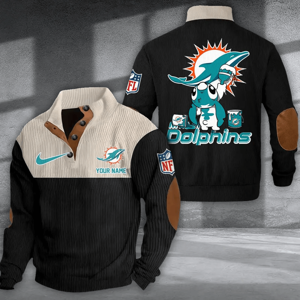Miami Dolphins Sport Print Sweatshirt PJLMFA