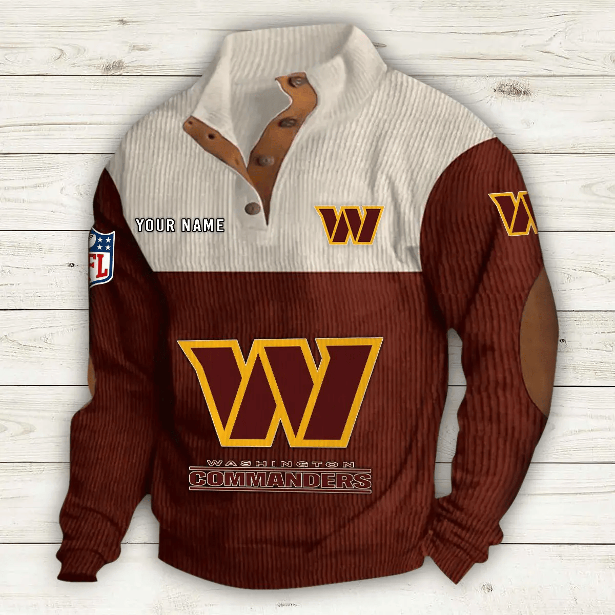 Washington Commanders Sport Print Sweatshirt PC5RFL