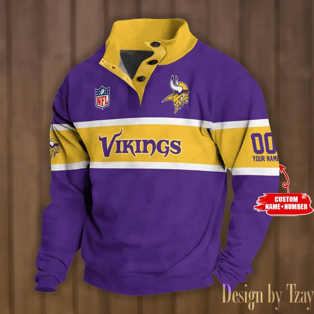 Minnesota Vikings NFL Double Hoodies DV8 PBSZ46
