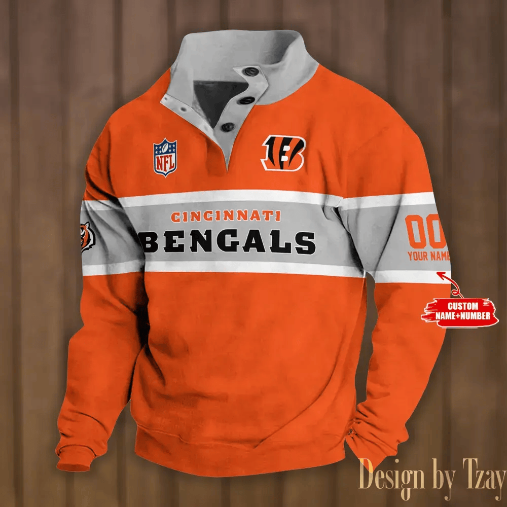 Cincinnati Bengals NFL Double Hoodies DV8 PR6SYL