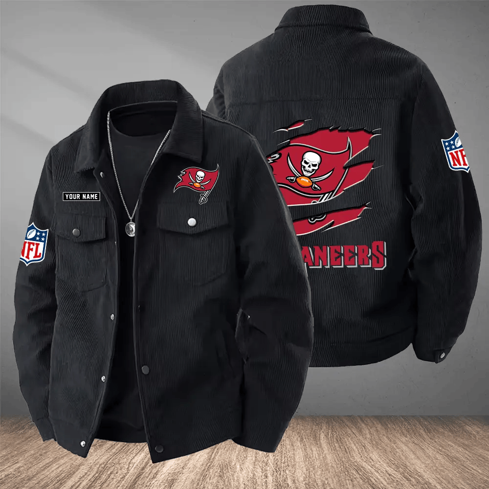 Tampa Bay Buccaneers Versatile Lapel Workwear Jacket PEDH4Z