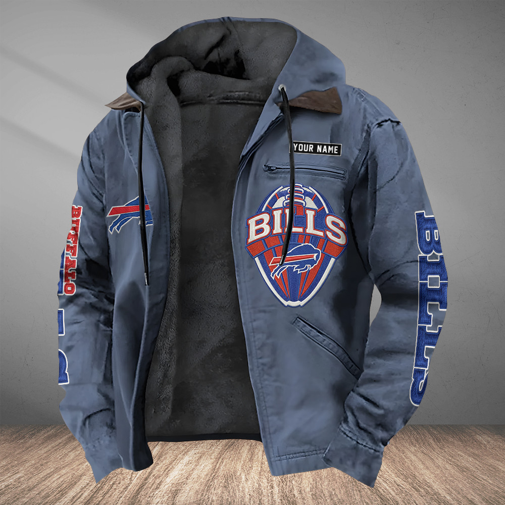 Buffalo Bills Heavyweight Hooded Jacket PSUA25