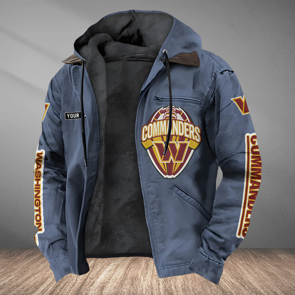 Washington Commanders Heavyweight Hooded Jacket PTBX3Q