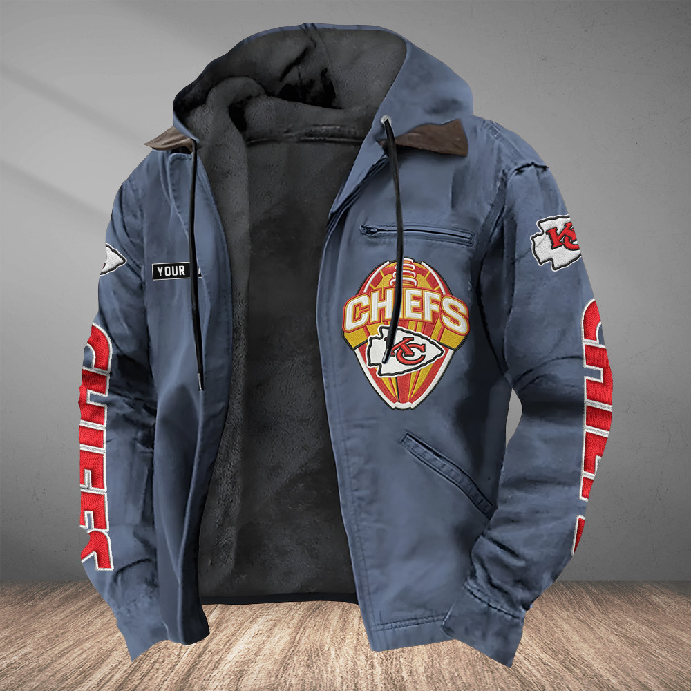 Kansas City Chiefs Heavyweight Hooded Jacket PPU5FR