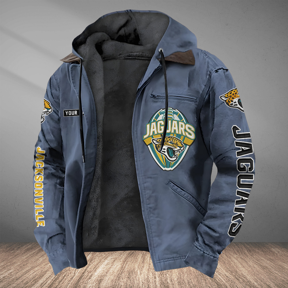 Jacksonville Jaguars Heavyweight Hooded Jacket PSMH54