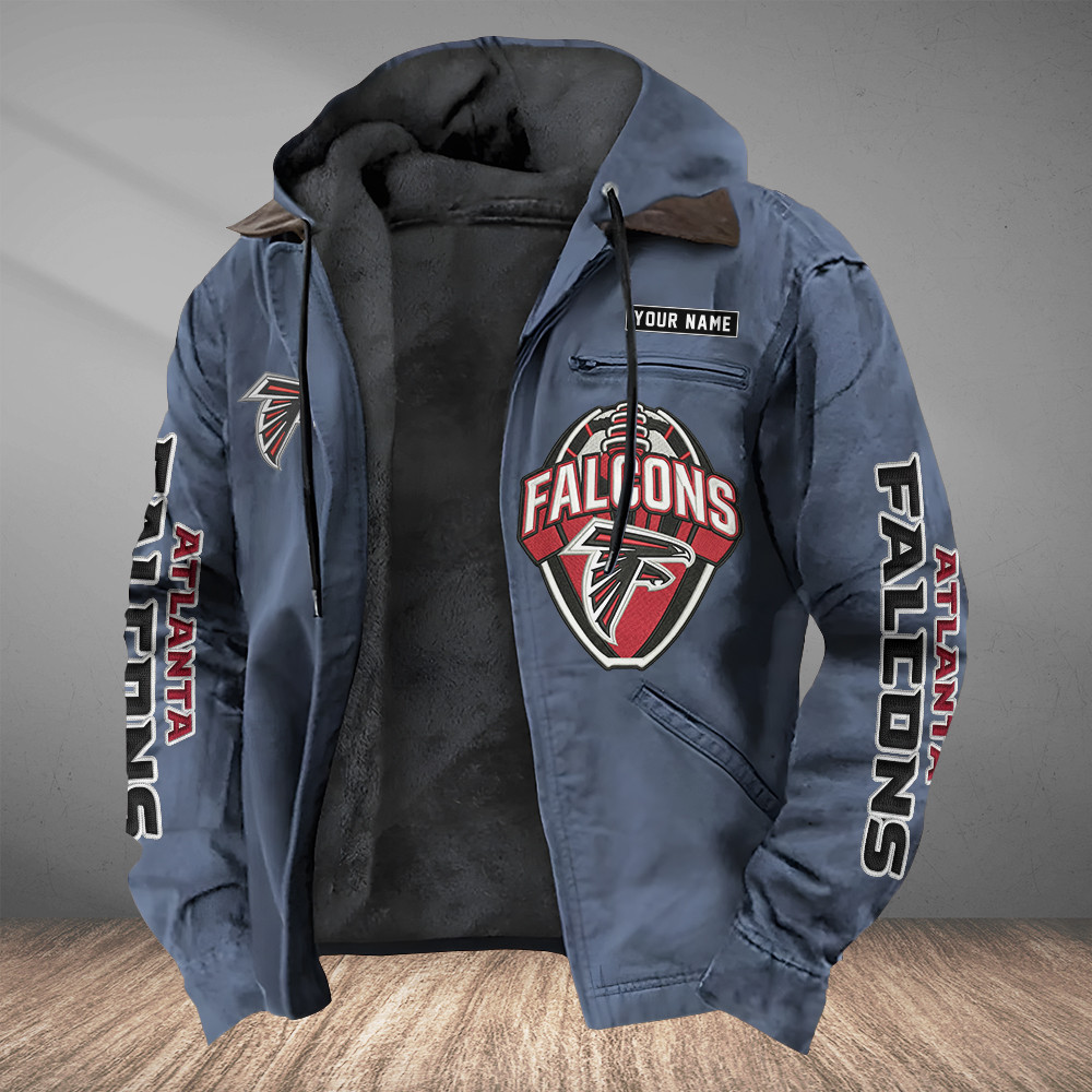 Atlanta Falcons Heavyweight Hooded Jacket PV4NSA