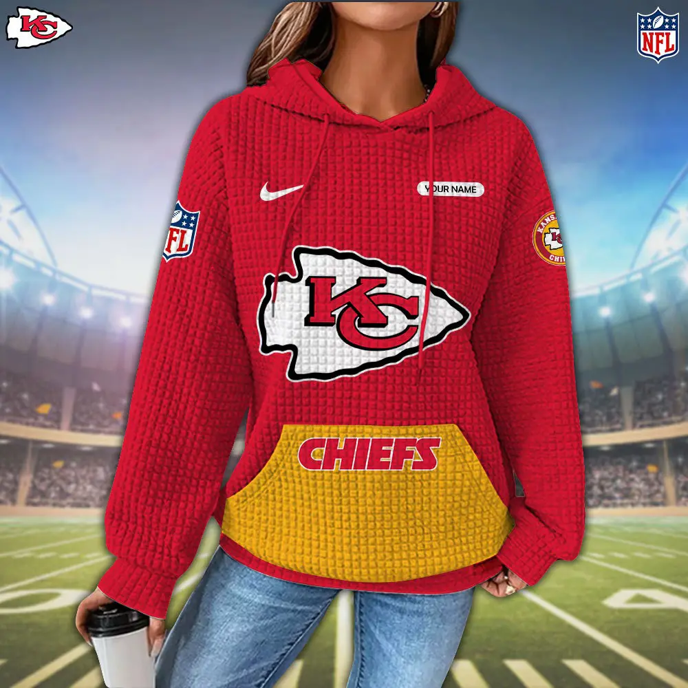 Kansas City Chiefs New Waffle Women’s Hoodie PZKAQP
