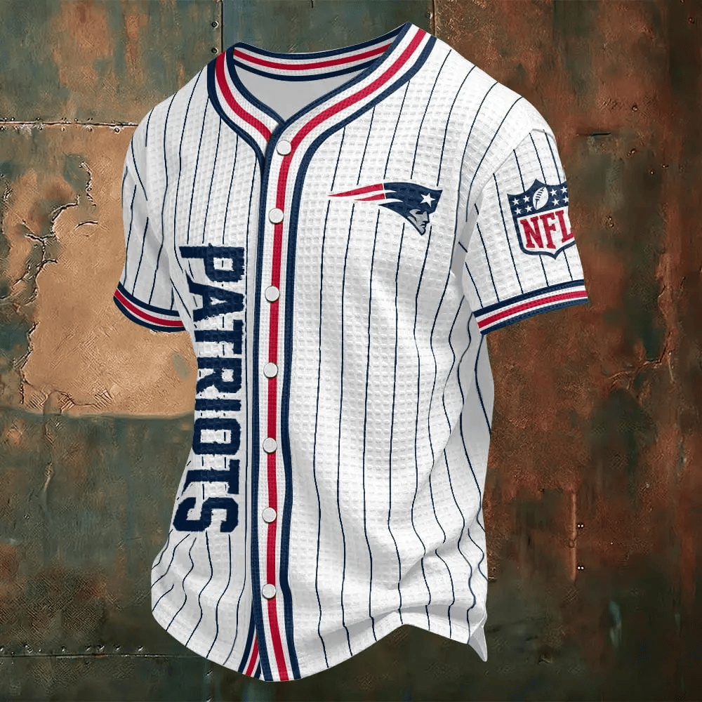 New England Patriots Waffle Baseball Jersey PXKXSG