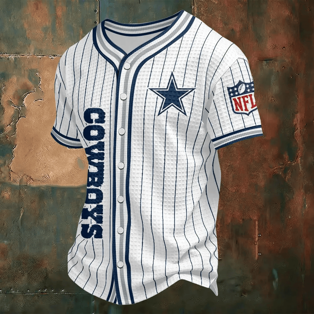 Dallas Cowboys Waffle Baseball Jersey PNWZWC
