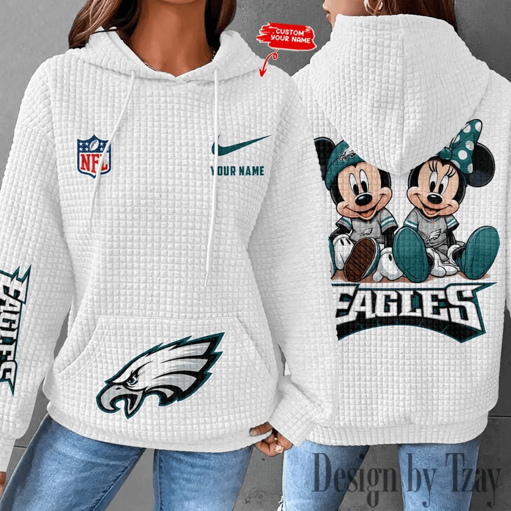 Philadelphia Eagles New Waffle Hoodies PH4EMW