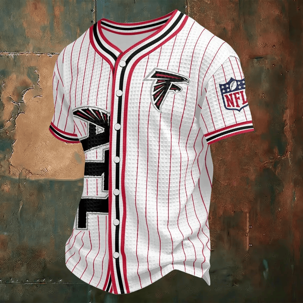 Atlanta Falcons Waffle Baseball Jersey PKQG2V