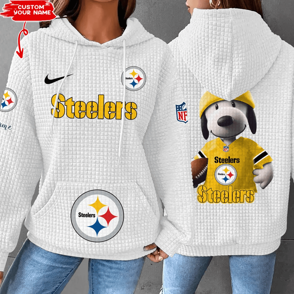 Pittsburgh Steelers New Waffle Hoodies PBLVJZ
