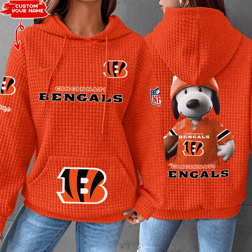 Cincinnati Bengals New Waffle Hoodies PY8A4E