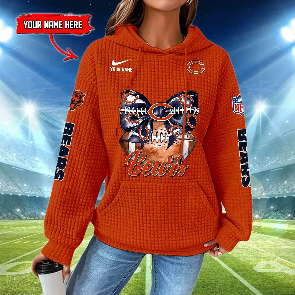 Chicago Bears New Waffle Women’s Hoodie PLKJZX