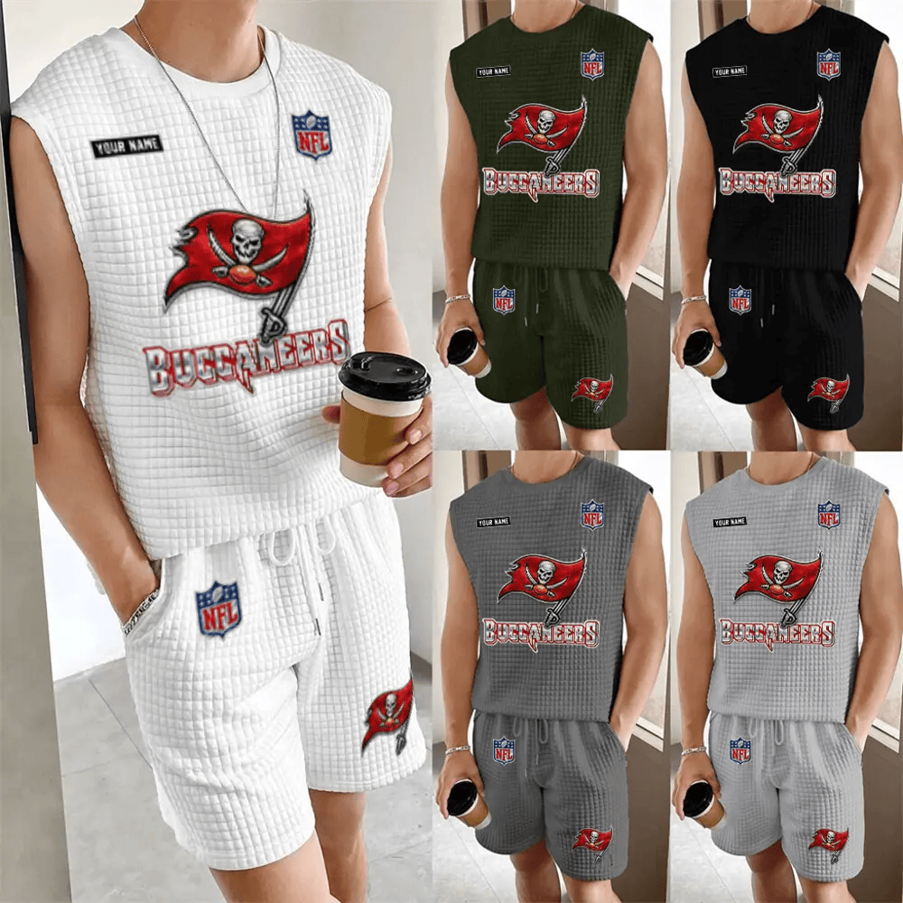 Tampa Bay Buccaneers Men’s Waffle Knit Sleeveless Set PV4AYV