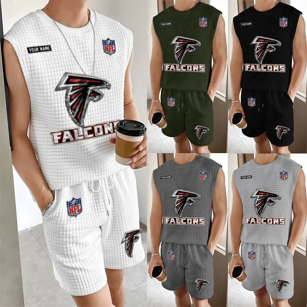 Atlanta Falcons Men’s Waffle Knit Sleeveless Set PAB48P