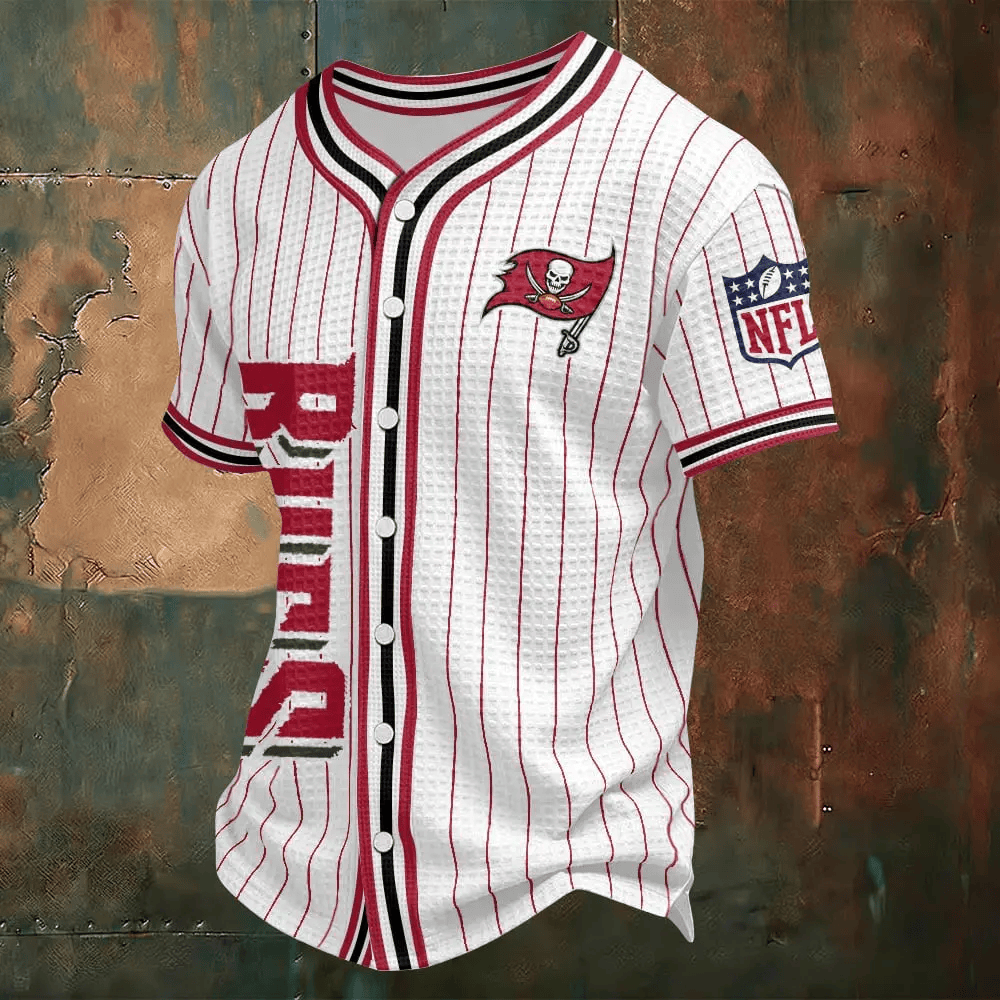 Tampa Bay Buccaneers Waffle Baseball Jersey PXSP4B