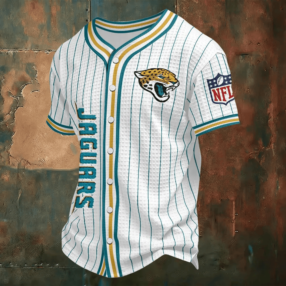 Jacksonville Jaguars Waffle Baseball Jersey PF2JMS