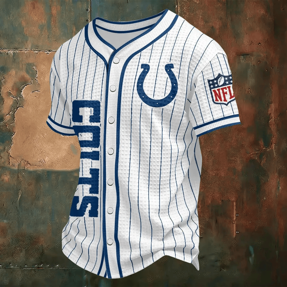 Indianapolis Colts Waffle Baseball Jersey PYL5B5