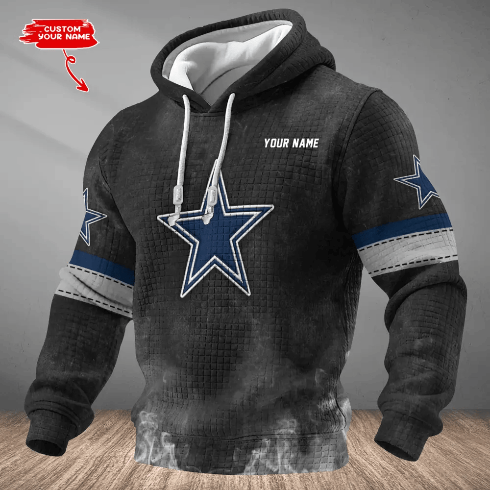 Dallas Cowboys Waffle Texture Strike Hoodie PAW29Q