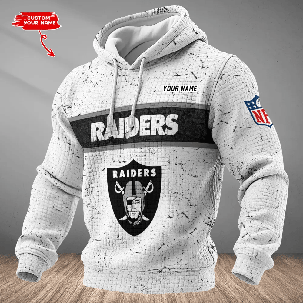Las Vegas Raiders Waffle Texture Strike Hoodie PZT842