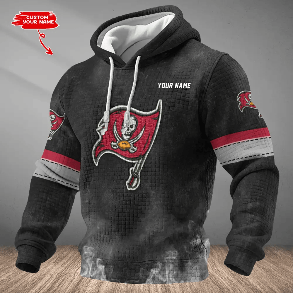 Tampa Bay Buccaneers Waffle Texture Strike Hoodie P7ZPET