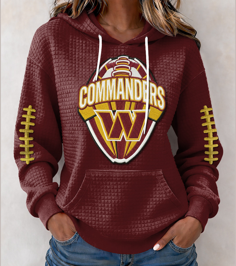 Washington Commanders New Waffle Hoodies PQTH3N