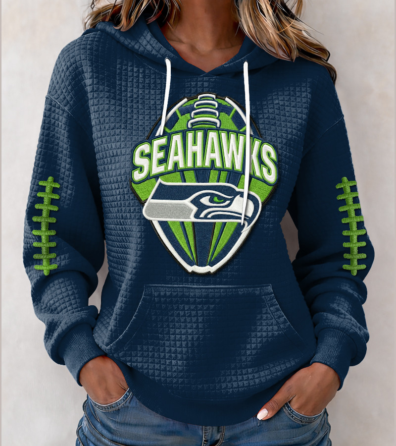 Seattle Seahawks New Waffle Hoodies PKYUL5