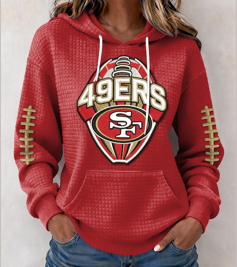 San Francisco 49ers New Waffle Hoodies PU2VVM