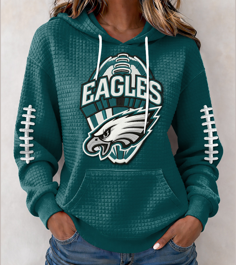 Philadelphia Eagles New Waffle Hoodies PRBTSM