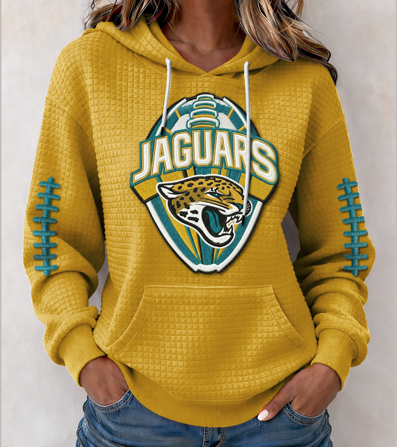 Jacksonville Jaguars New Waffle Hoodies PS5MDN