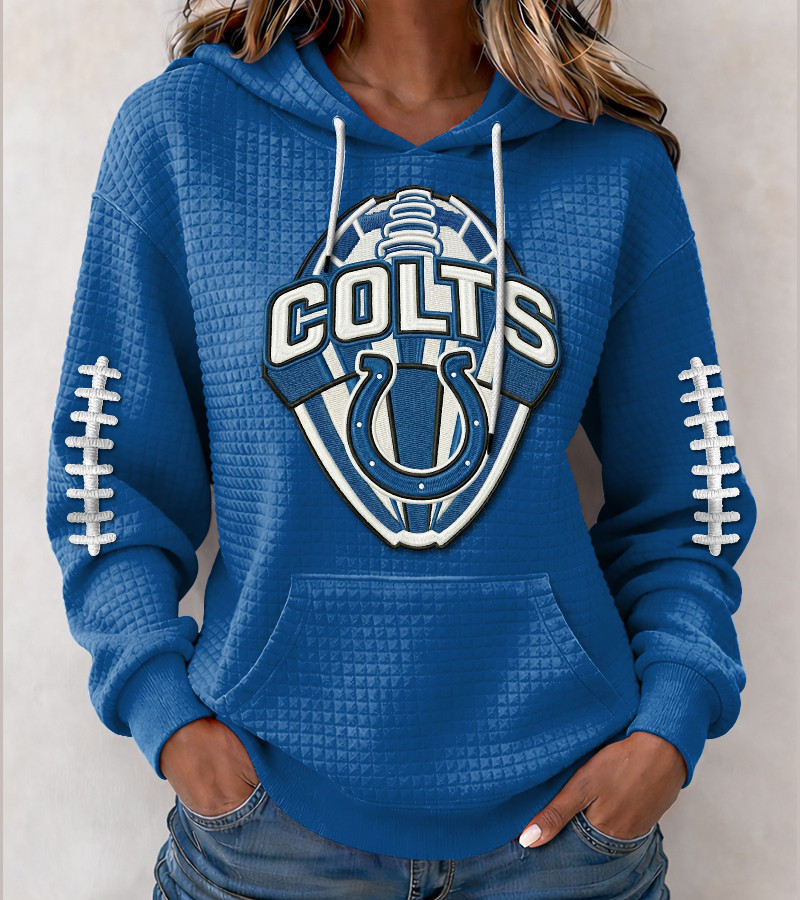 Indianapolis Colts New Waffle Hoodies PBAS5M