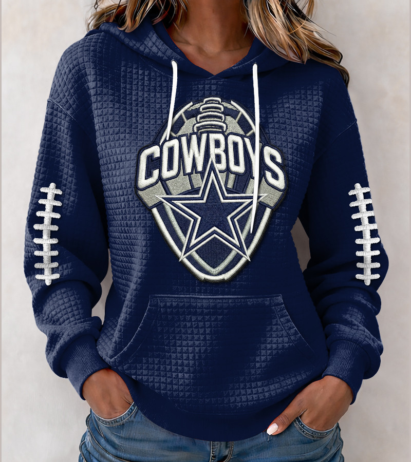 Dallas Cowboys New Waffle Hoodies P4GJ24