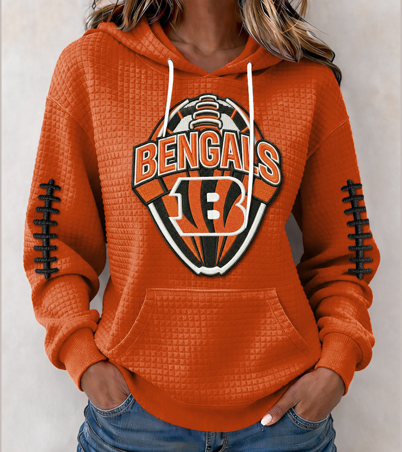 Cincinnati Bengals New Waffle Hoodies PJ7UHL