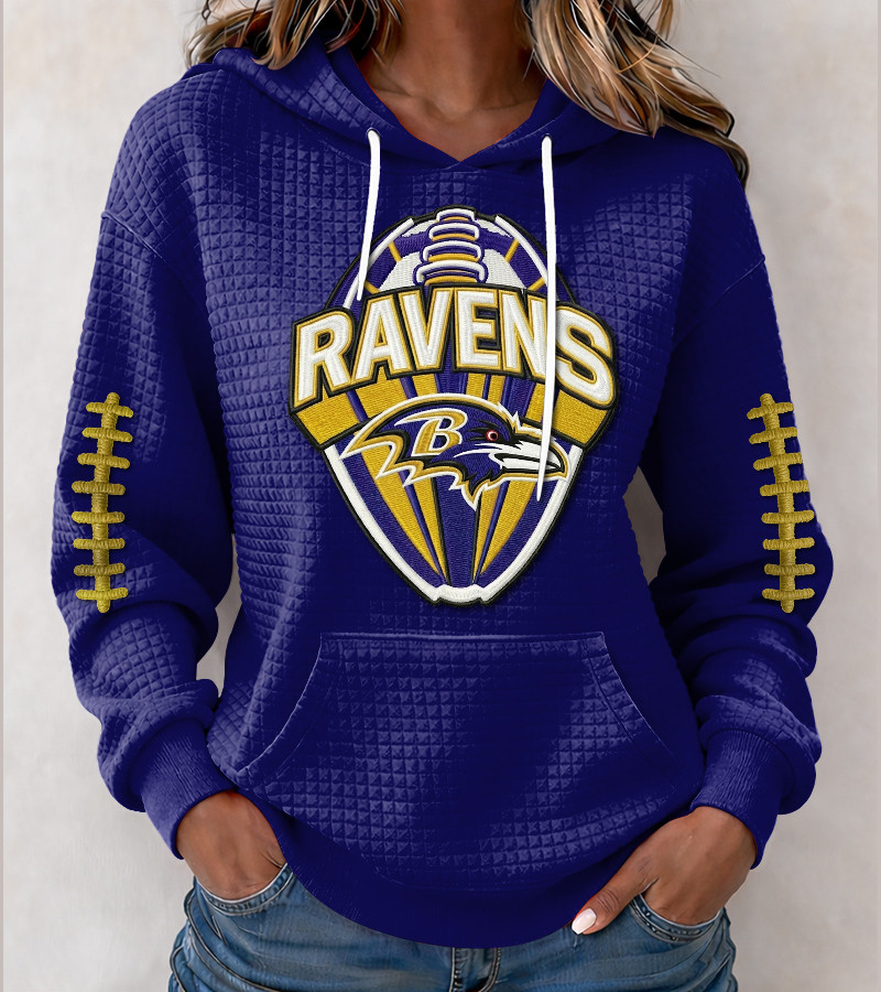 Baltimore Ravens New Waffle Hoodies PFXW9P