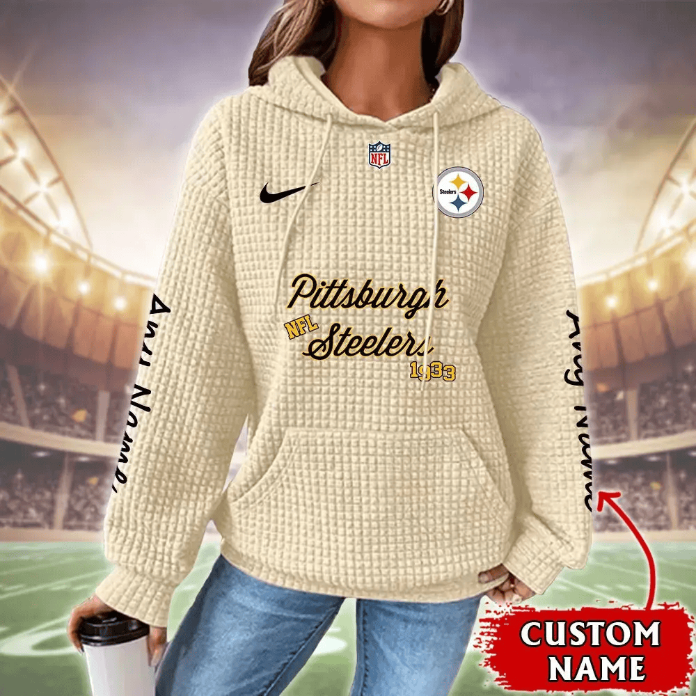 Pittsburgh Steelers New Waffle Women’s Hoodie P3D2XA